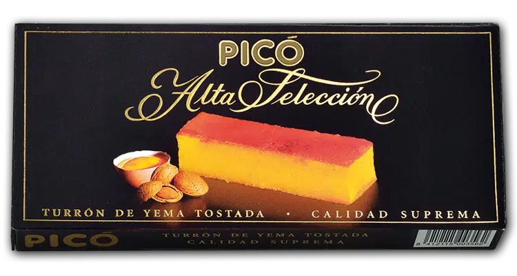 turrón de yema tostada alta selección
