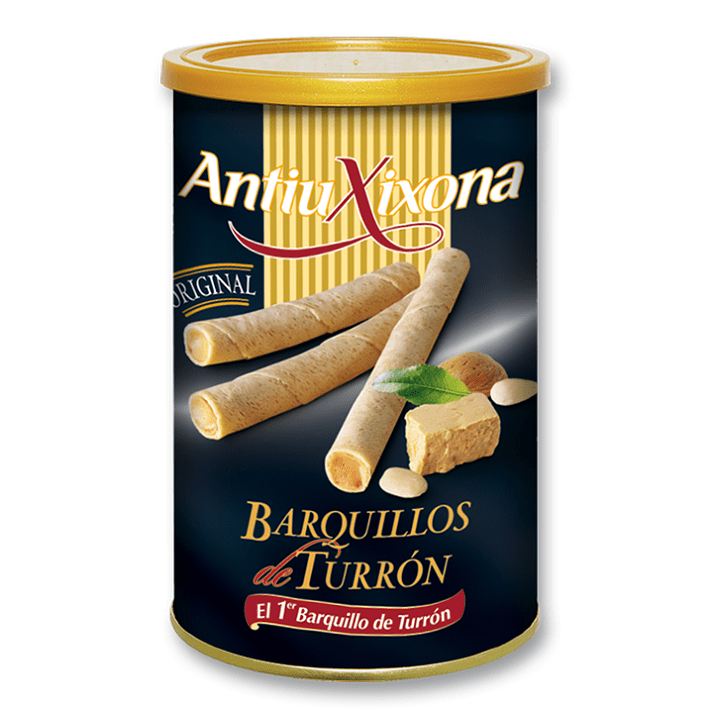 Barquillos de Turrón