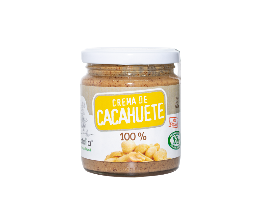 Crema de Cacahuete Tostado 225g deliCatalia