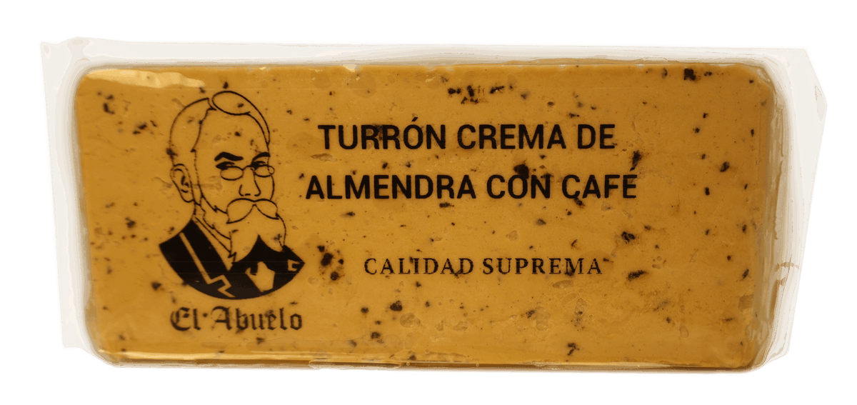 Turrón blando café moca El Abuelo 300 g, foto del fabricante