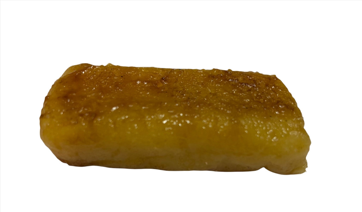 porción individual turrón yema tostada