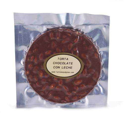 Torta Chocolate con Leche y Almendras 200g