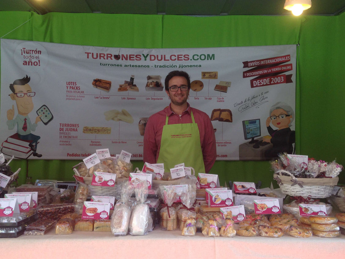 Feria de Navidad de Jijona y puestos de turrón