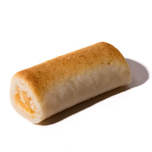 Huesitos de Santo de mazapán rellenos de yema, fotografía original del producto 200 gramos