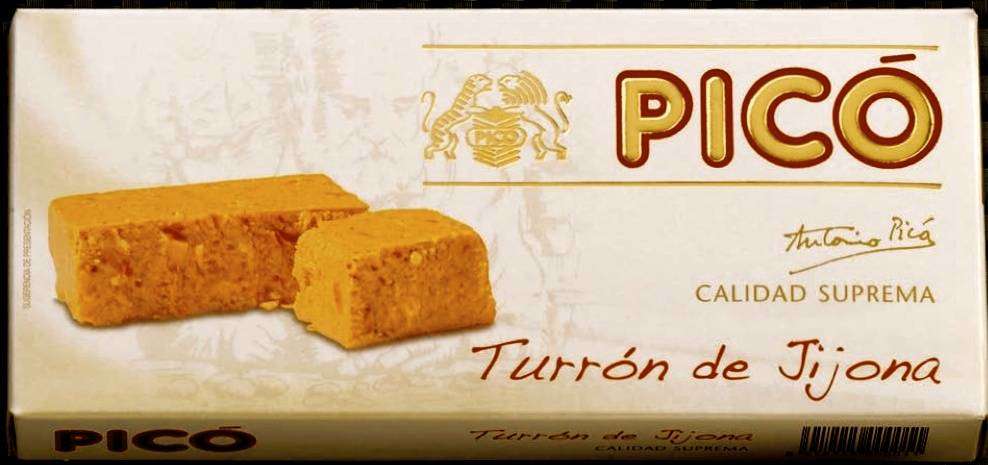 Caja de 24 unidades de Turrón de Jijona Pico 200 grs