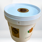 Cubo con Crema Líquida de Turrón Blando de Jijona 5Kg - Ideal para Postres y Repostería