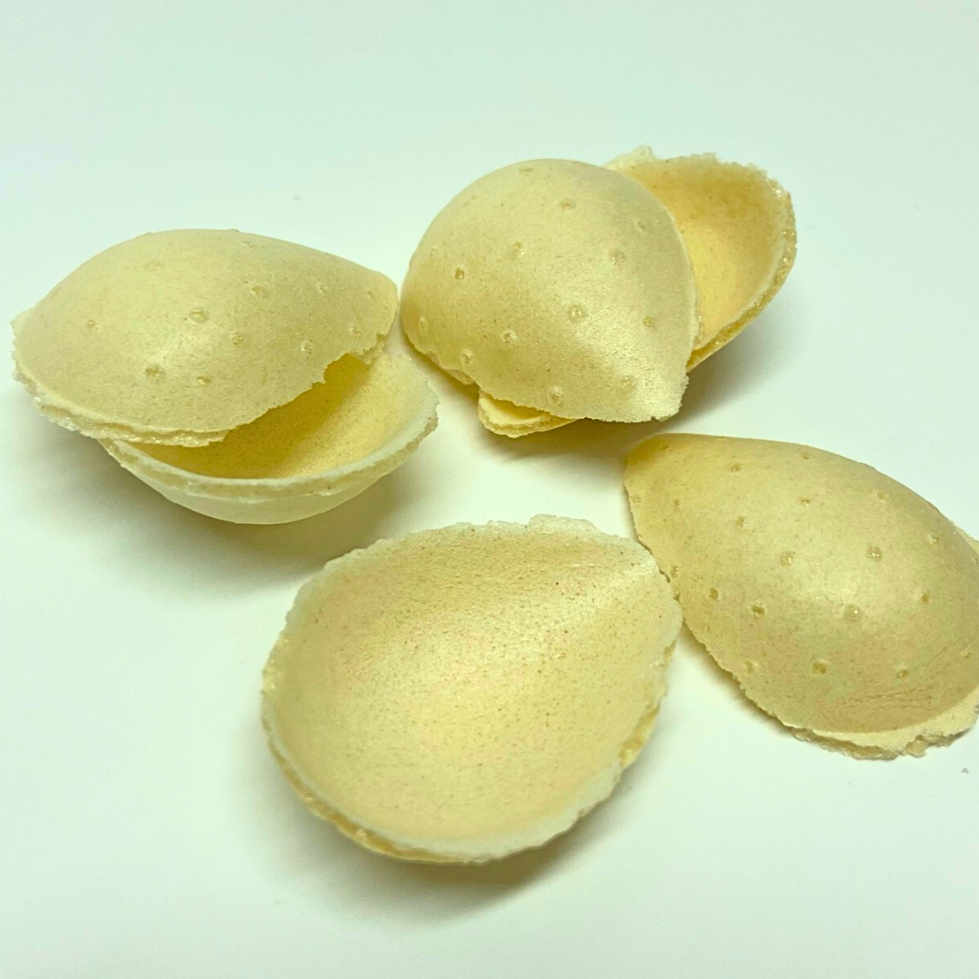 Oblea para hacer almendritas rellenas de turrón o chocolate, 100g. Cascarilla Do It Yourself