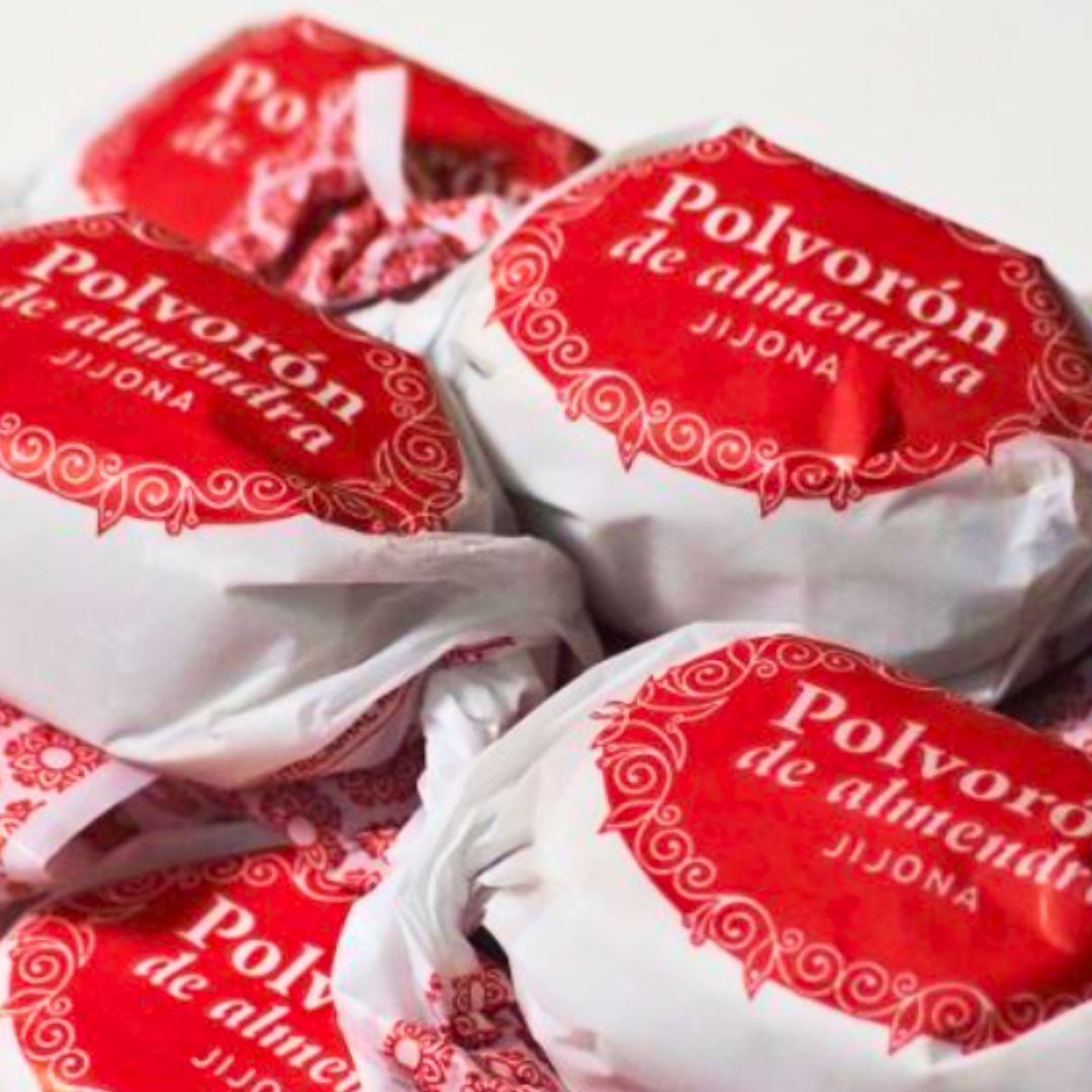 Polvorones de Almendra, a granel en cajas de 4kg - 120 Unid Aprox