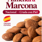 Almendra Marcona Nacional cruda con piel - origen España
