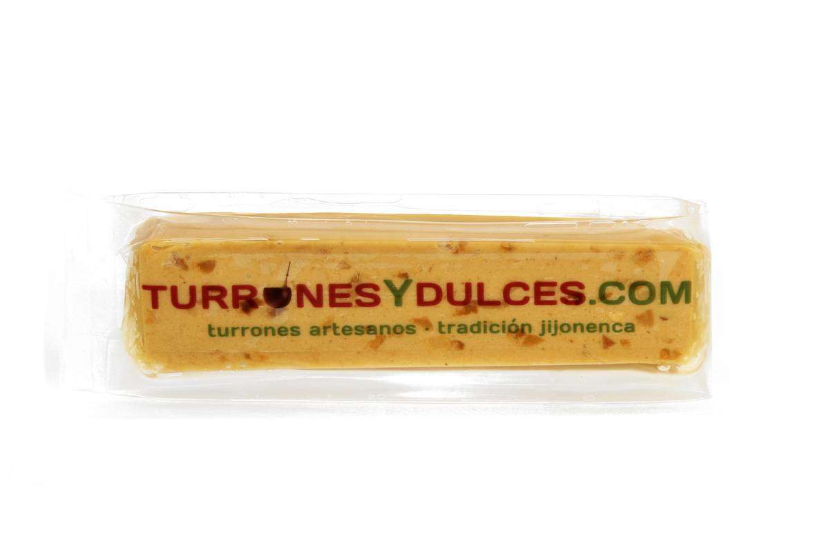 Porciones 50 gramos de Turrón Individual de Jijona artesano