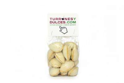 bolsa de almendras rellenas de turron