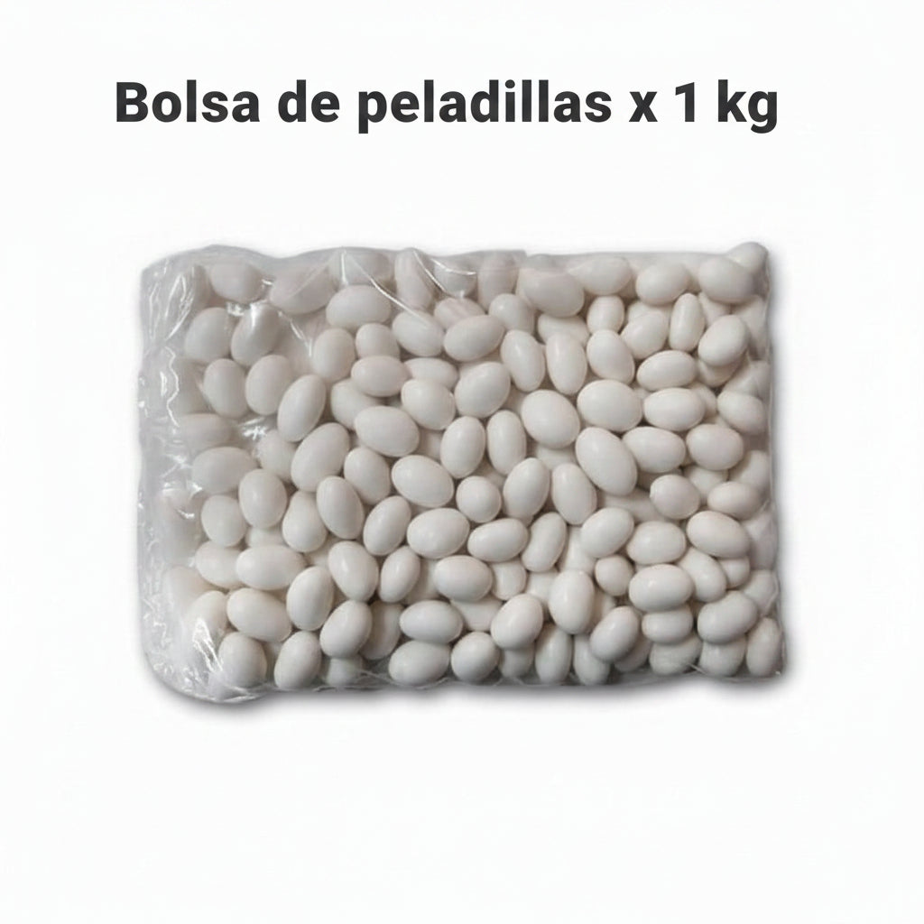 bolsa Peladillas Blancas Económicas