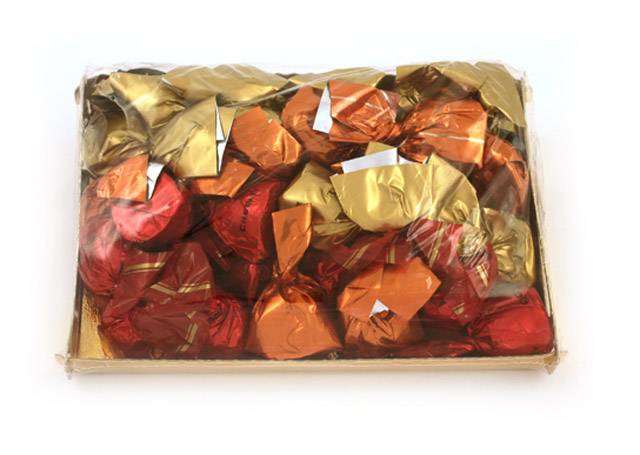 Bombones de Chocolate rellenos de turrón 150g