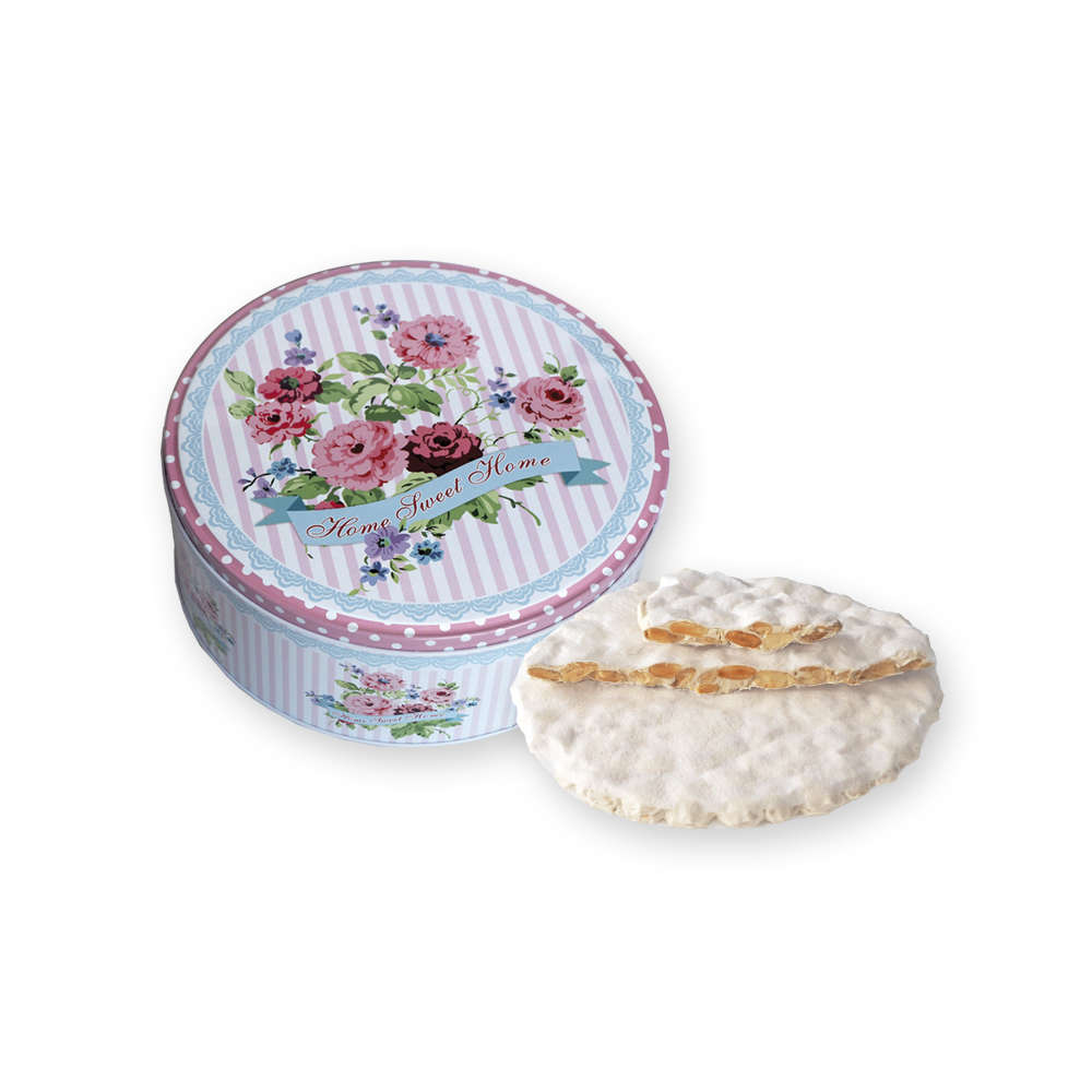 3 Tortas de Turrón de Alicante en Caja de Madera