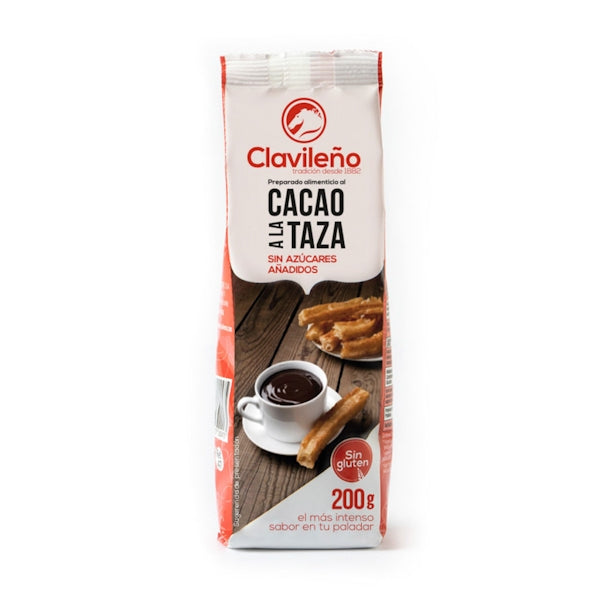 Preparado Cacao en Polvo Sin Azúcares Añadidos 200g - Chocolates Clavileño