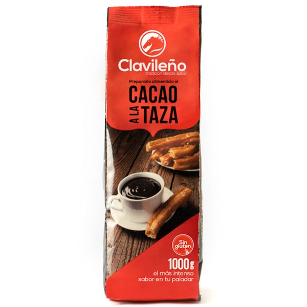 Preparado Cacao en Polvo a la Taza 1kg - Chocolates Clavileño
