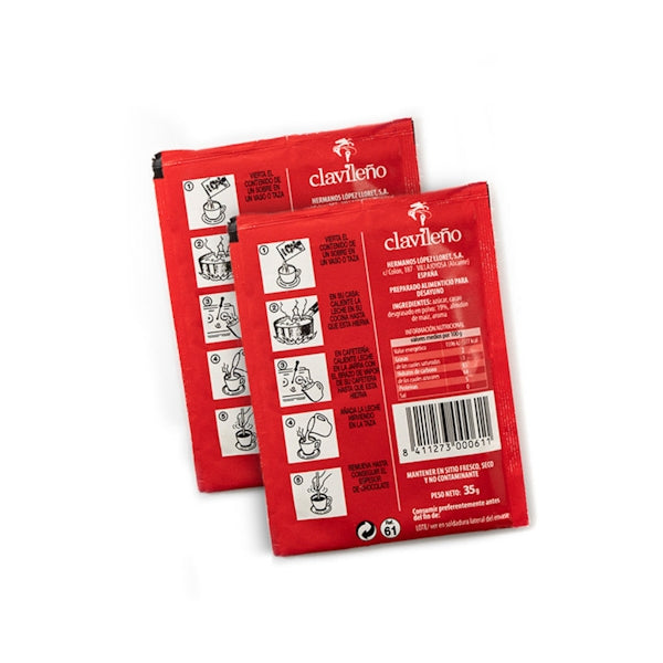 Preparado Cacao en Polvo a la Taza 35g - Chocolates Clavileño