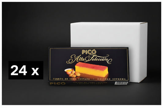 caja de turron de yema alta selección 