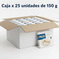 caja de 25 unidades de torta de turron Alicante