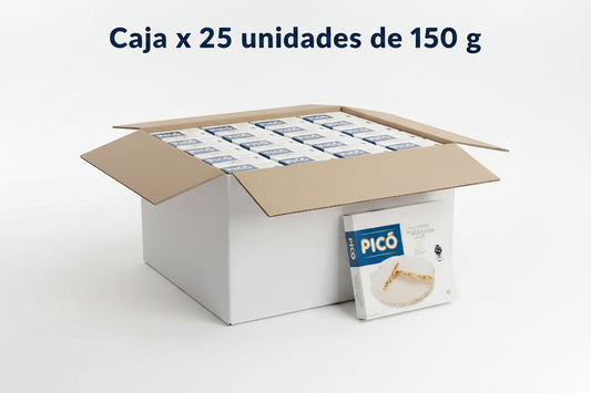 caja de 25 unidades de torta de turron Alicante