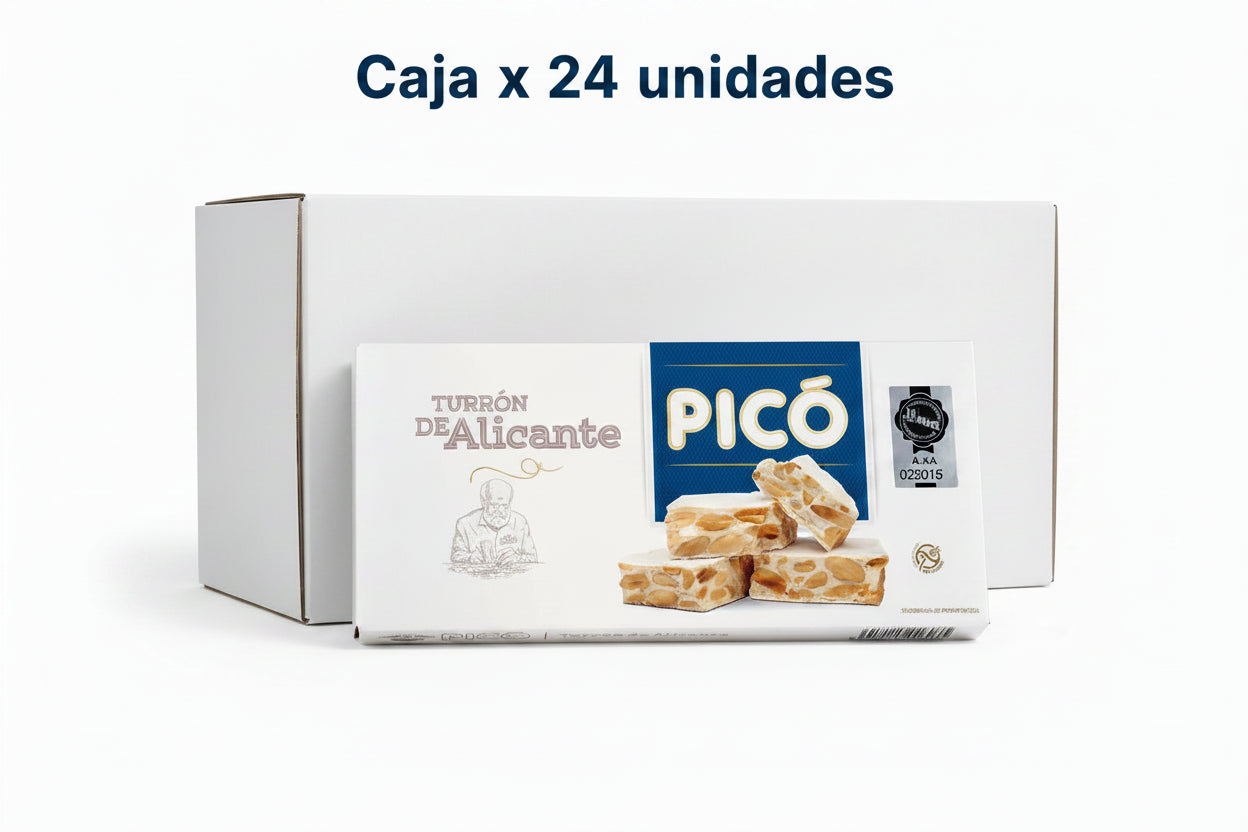 Caja de turrones de alicante calidad extra pico