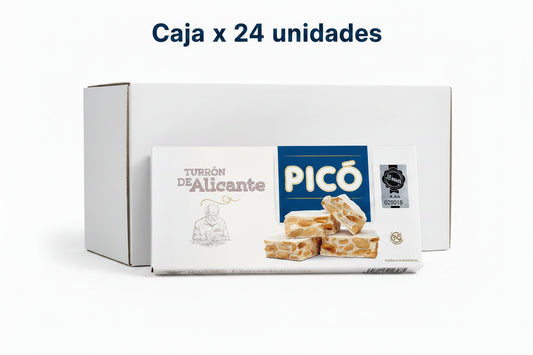 Caja de turrones de alicante calidad extra pico