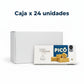 Caja de 24 unidades de turrón de jijona calidad extra