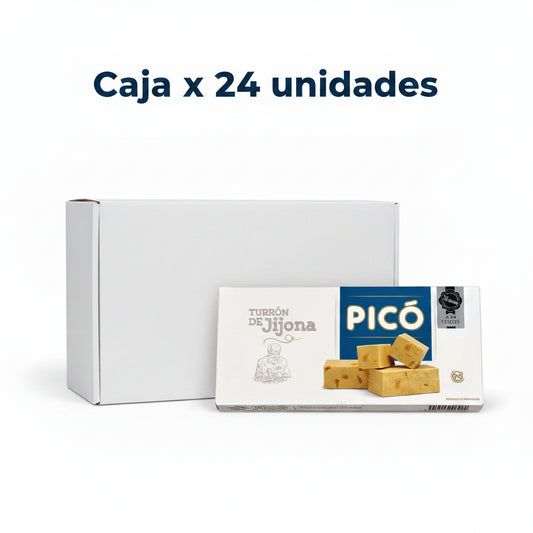 Caja de 24 unidades de turrón de jijona calidad extra