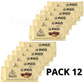 12 UNIDADES DE TURRON DE CHOCOLATE CRUJIENTE PICO GALL MARIA 200 GRS