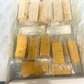 Porciones de Turrón Blando (Jijona)  y Duro (Alicante) en cajas a granel - Caja de 1,5kg  (60 unidades aprox)