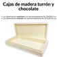 CAJA DE MADERA CON DIMENSIONES