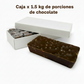 porciones de Chocolate Crujiente