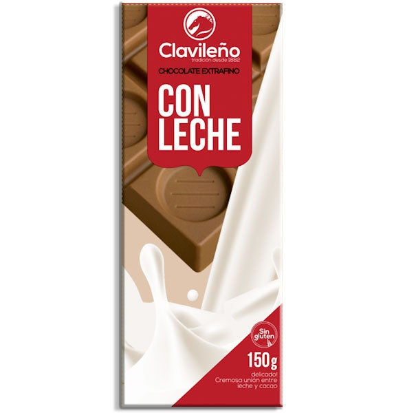 Chocolate con Leche 150g - El Clavileño