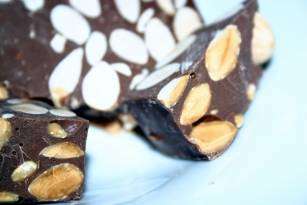 Turrón Chocolate c/almendra. SIN AZÚCARES añadidos 300gr