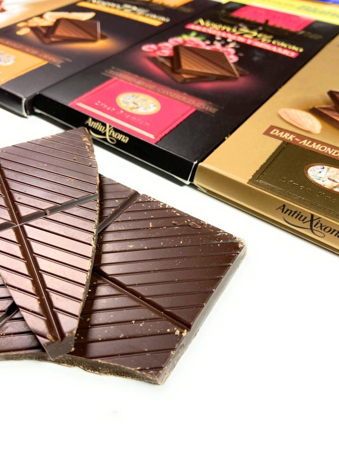Lote 7 Chocolates de la marca Antiu Xixona - Calidad Premium Extrafino