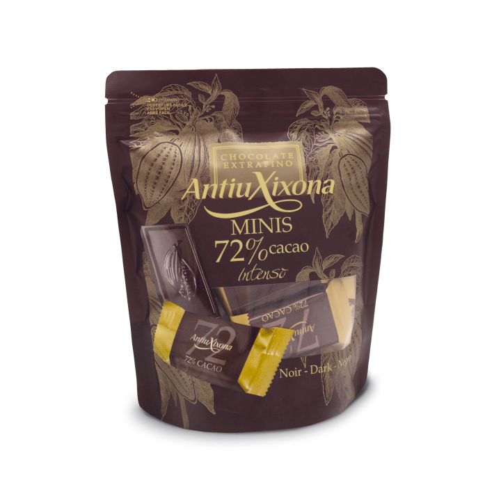 Mini chocolatinas (tabletas de chocolate individuales) caja de 175 g - Antiu Xixona