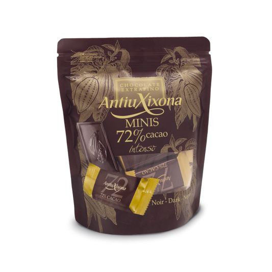Mini chocolatinas (tabletas de chocolate individuales) caja de 175 g - Antiu Xixona