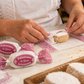 Elaboración artesanal de polvorones de Jijona