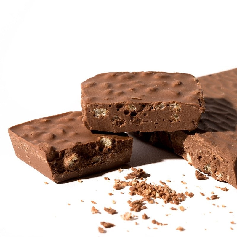trozo de chocolate crujiente Jijona