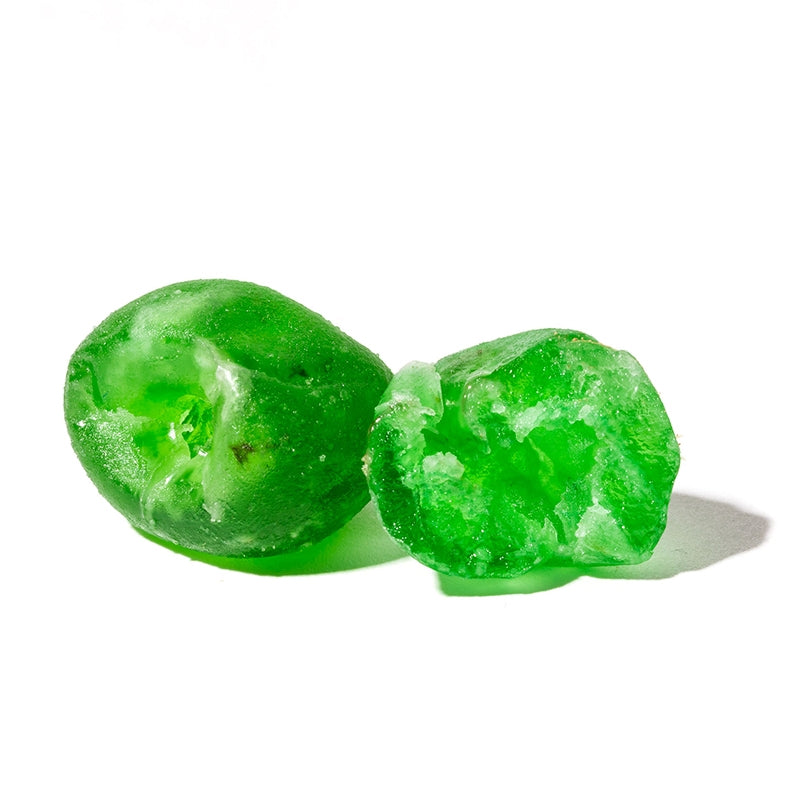 Cereza verde confitada