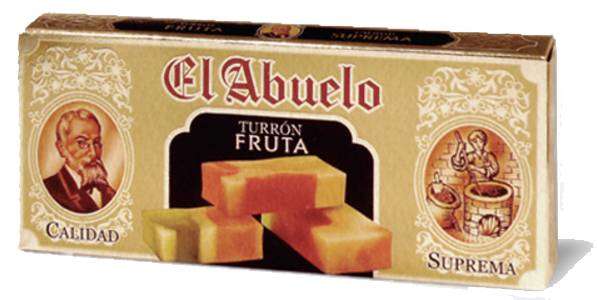 Turrón Fruta Artesano 300 grs.
