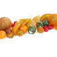 Fruta escarchada, confitada y glaseada