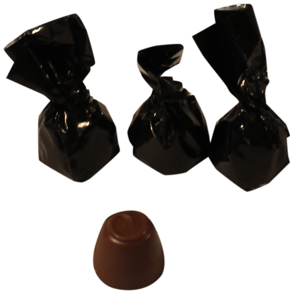Bombones de Chocolate rellenos de turrón 150g