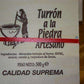 Turrón a la Piedra Artesano – caja de madera 300 g