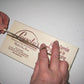Turrón a la Piedra Artesano – caja de madera 300 g