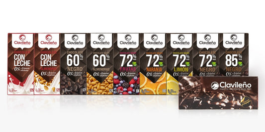 Lote chocolates sin azucar clavileño