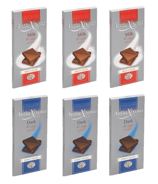 Lote de Chocolates sin azúcar