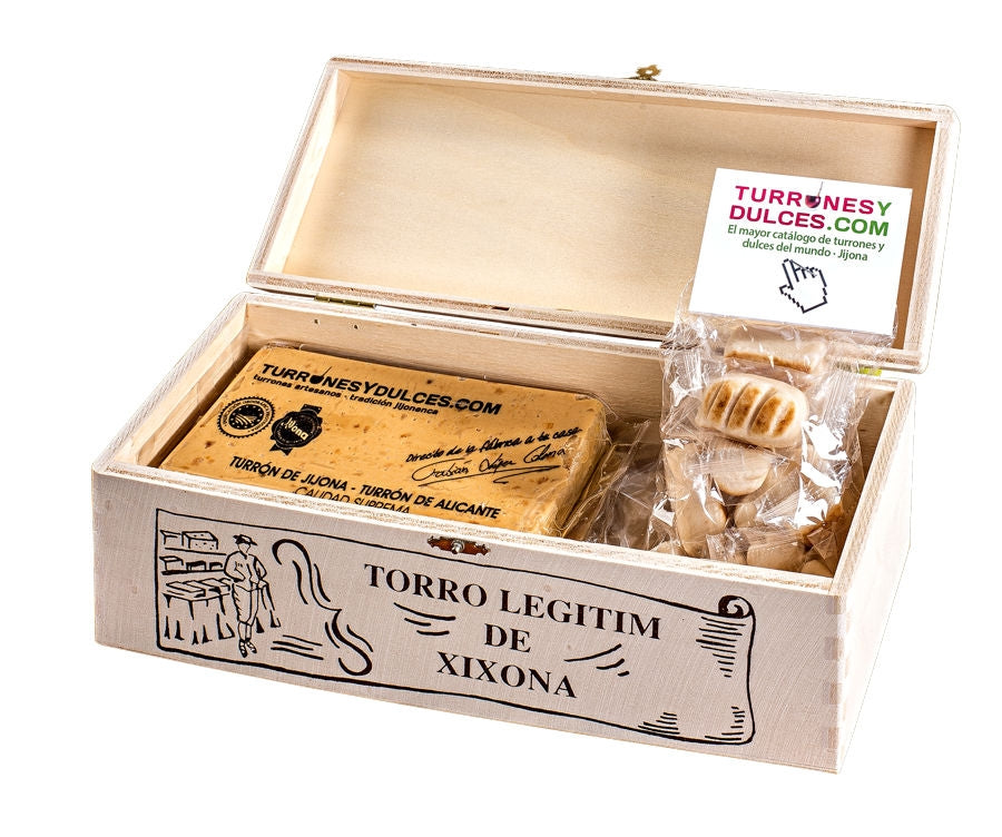 Caja Madera con Tapa para barras catalanas