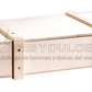 Caja de Madera para hacer Turrón y chocolates