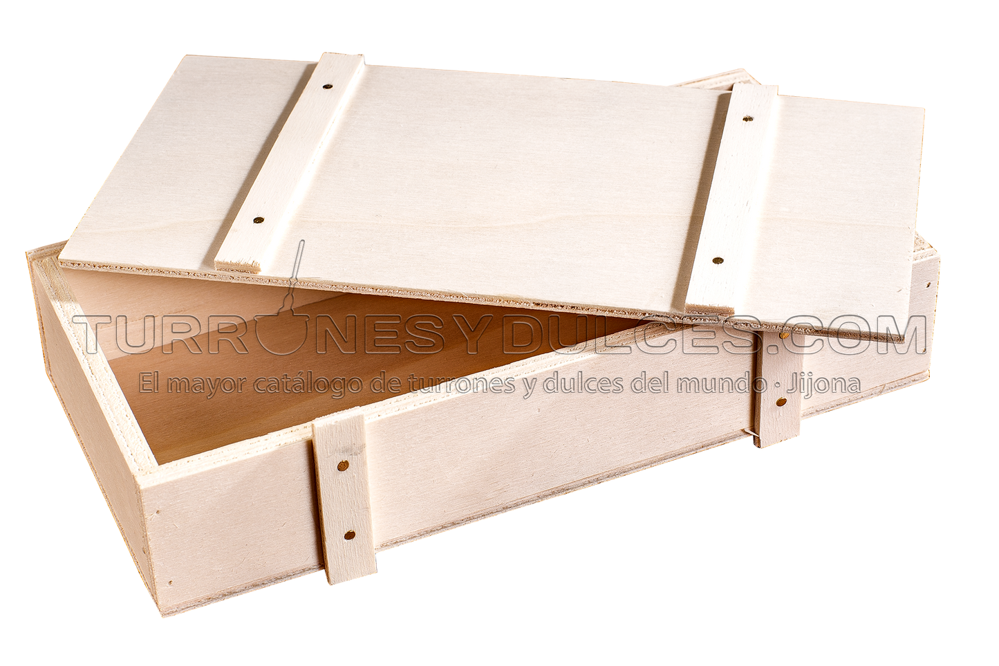Caja de Madera para hacer Turrón y chocolates